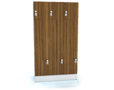 Premium lockers Z-shaped doors ALFORT DD 1920 x 1050 x 520